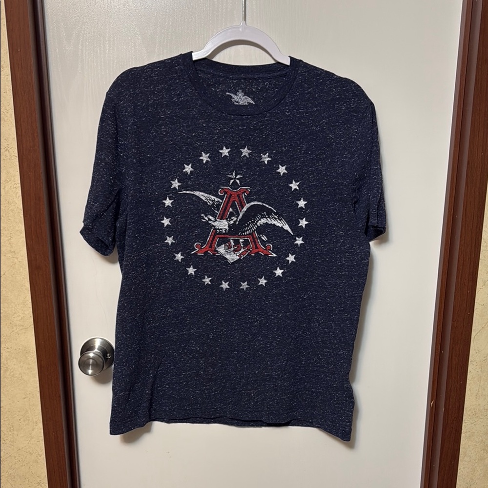 Men's Navy Graphic T-Shirt Size M